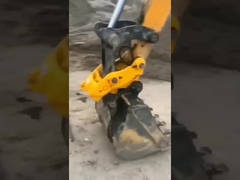 Cat306 มินิ excavator ที่ทนทาน การติดตั้งถัง คู่เชื่อมเร็ว