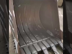 Excavator หนักงานหินขุดถัง Q355B สําหรับ 20T - 100T Excavator Backhoe