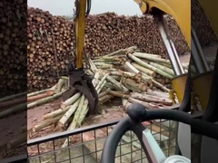 Excavator Grapple Bucket Hydraulic Wood Grapple 360 Log Grab And Stone Excavator Rotating Grapple เครื่องขุดหิน เครื่องขุดไม้แบบไฮดรอลิก