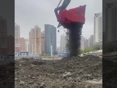 ถังบดหินสนามนําเข้ามอเตอร์ไฮดรอลิก ความถี่แรงสั่นสูงบดถังบด