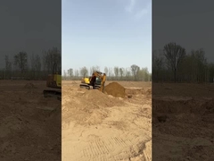 ใช้ SANY SY135 Excavator ความจุ 13.5 ตัน การก่อสร้าง การเหมืองแร่ การเคลื่อนที่ดิน