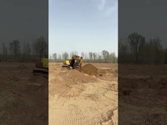 ใช้ SANY SY135 Excavator ความจุ 13.5 ตัน การก่อสร้าง การเหมืองแร่ การเคลื่อนที่ดิน