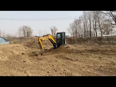 งานป่าไม้ ใช้เครื่องขุดขนาดเล็ก SY16C SY18C SY26U SY35U SY50U เครื่องขุดขนาดเล็ก