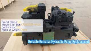 ชิ้นส่วนอะไหล่ปั๊มหลักไฮดรอลิกของ Komatsu Excavator