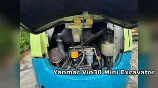 รถขุดขนาดเล็ก Yanmar Vio30 มือสองประสิทธิภาพที่เชื่อถือได้