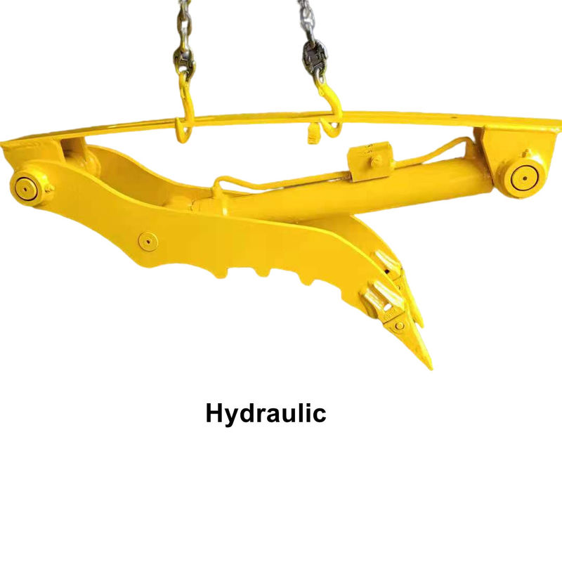 การบรรจุและถอน Excavator ถังนิ้วมือ Clamp เครื่องจักรกล Mini ขนาดใหญ่ถังนิ้วมือใช้สําหรับ DH55