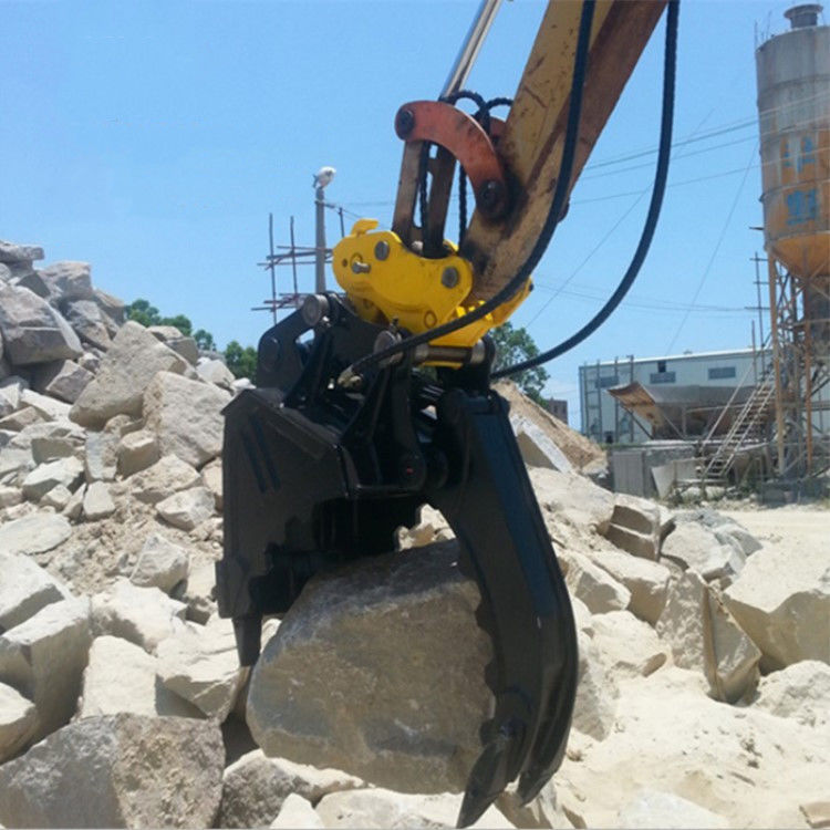 การบรรจุและถอน Excavator ถังนิ้วมือ Clamp เครื่องจักรกล Mini ขนาดใหญ่ถังนิ้วมือใช้สําหรับ DH55