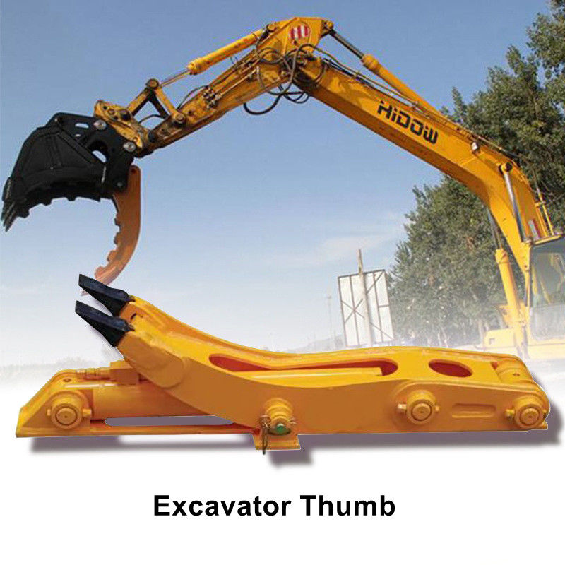 การบรรจุและถอน Excavator ถังนิ้วมือ Clamp เครื่องจักรกล Mini ขนาดใหญ่ถังนิ้วมือใช้สําหรับ DH55