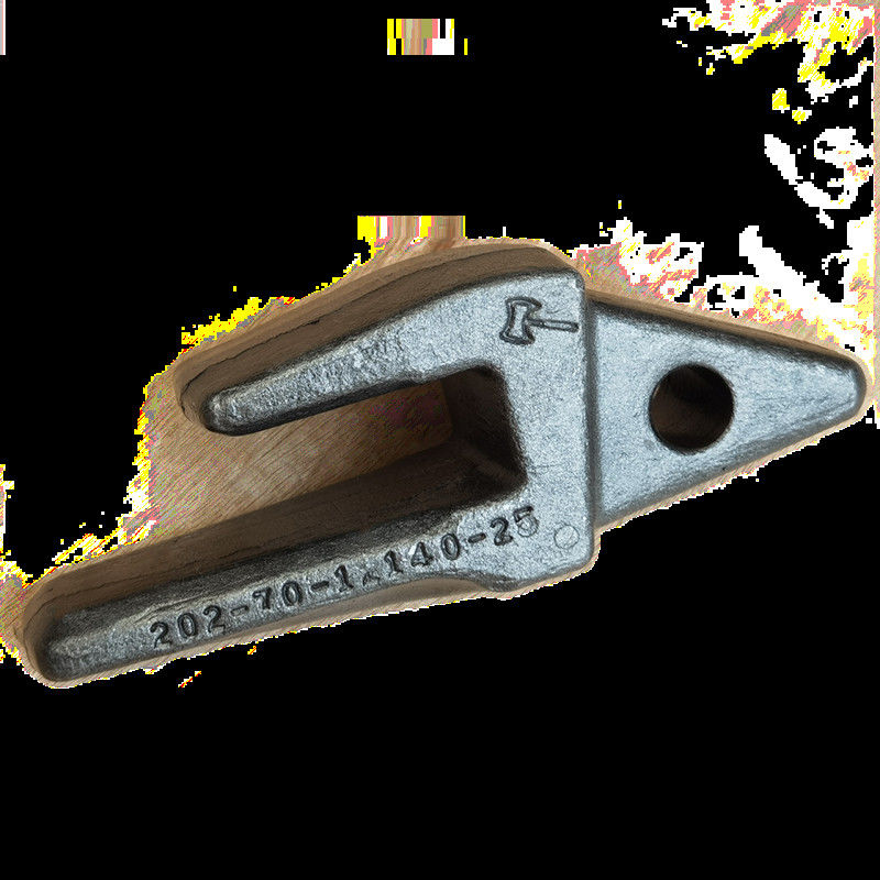 การโกหกเหล็ก Bolt ถังฟัน PC60 ฟันหินสําหรับถัง excavator