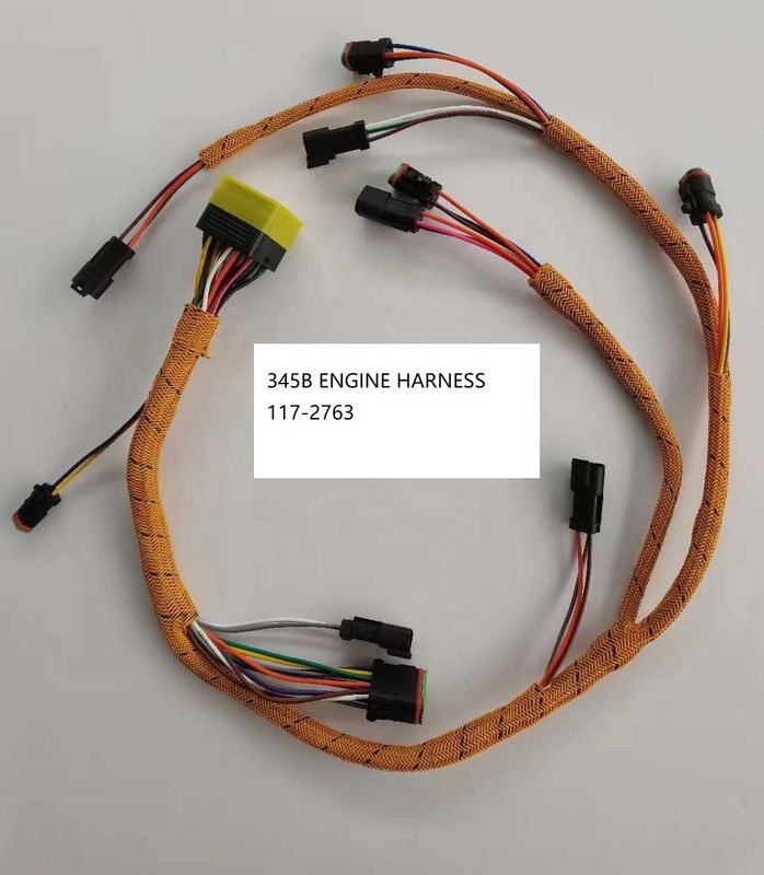 สาย excavator C6.4 C13 345d C4.4 345B 117-2763 145-0176 เครื่องยนต์