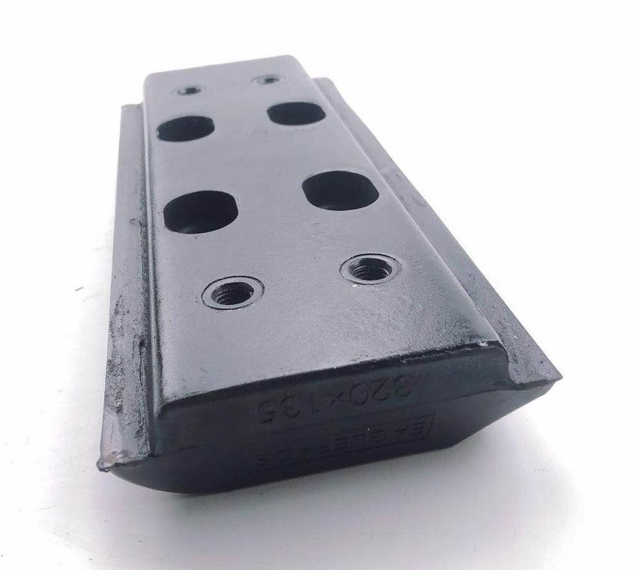 450mm/600mm โบลท์-บนยาง Track Pads สําหรับ PC30 PC40 PC45 PC60 PC75 Excavator ยาง Track Pads รองเท้า