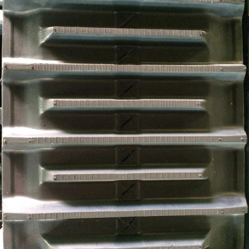 450mm/600mm โบลท์-บนยาง Track Pads สําหรับ PC30 PC40 PC45 PC60 PC75 Excavator ยาง Track Pads รองเท้า