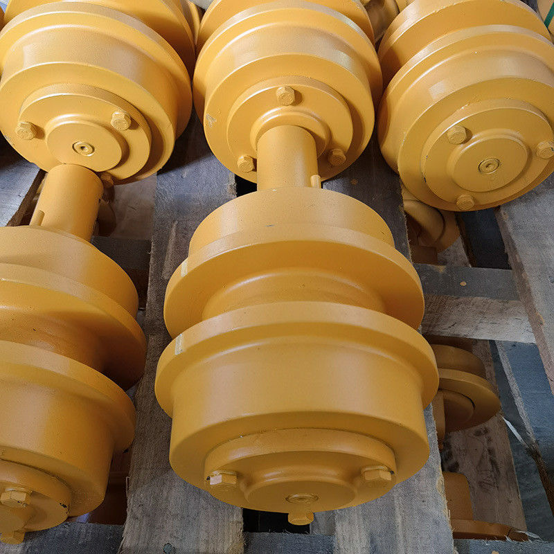 มินิ Excavator PC55 Carrier Roller Top Carrier Roller Upper Roller For Komatsu Crawler Excavator ส่วนของรถเข็น