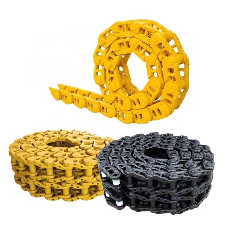PC15 PC20 PC25 PC30 PC35 เส้นทางเชื่อมโยงโซ่เส้นทาง assy กับกลุ่มรองเท้าสําหรับเครื่องขุดขนาดเล็ก
