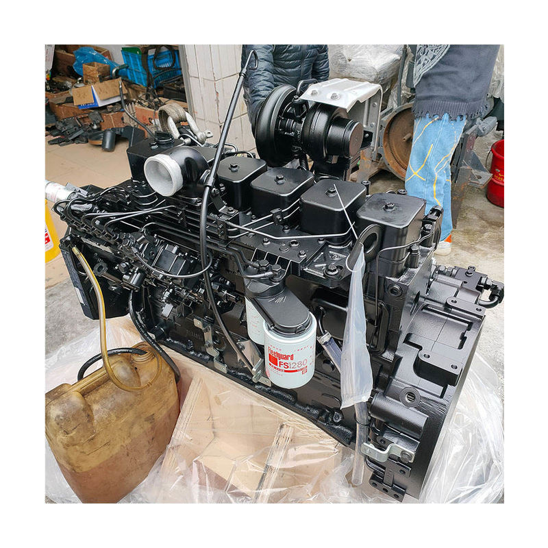 เครื่องยนต์ Cummins QSB6.7 6D107 ใช้สําหรับเครื่องขุด PC200-8/PC210-8/PC220-8/PC240-8
