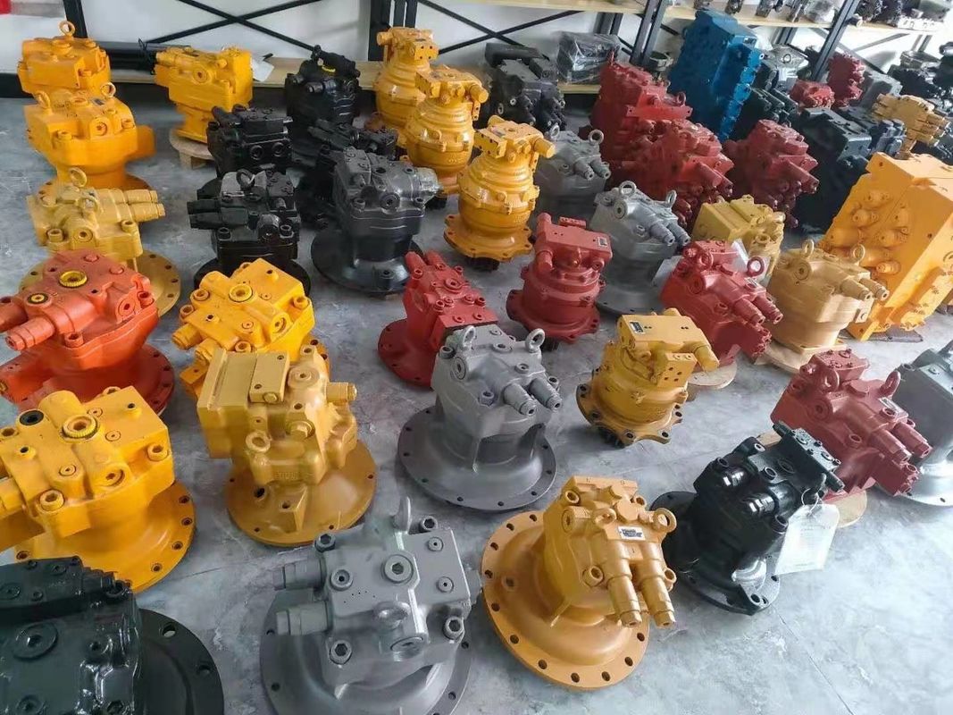 เครื่องขุด พั๊มหมุนยนต์ขนาดเล็กแบบไฮดรอลิก 708-3S-04541 สําหรับ PC55 PC56 อะไหล่เครื่องขุด