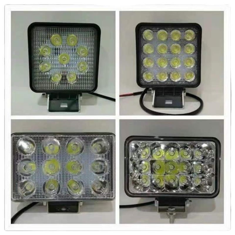 48w LED แสง excavator 12V 24V Excavator รถกระบะไฟงาน