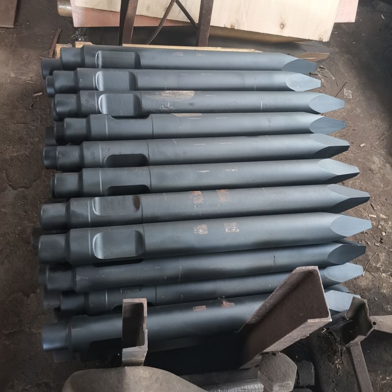 อะไหล่ excavator เครื่องบดหินแบบไฮดรอลิก มวยบดหิน 68mm เครื่องบดหินแบบไฮดรอลิก เครื่องบดหินเครื่องมือชนิดสับ 135mm 140mm