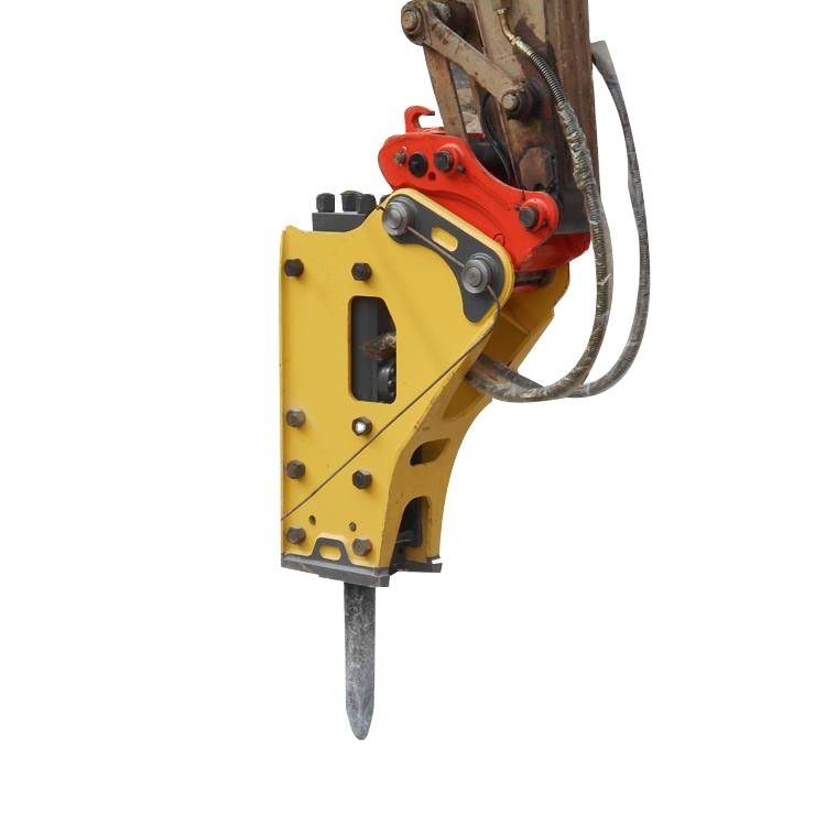 ขายปลีก กว้าง68 100 140 185mm Excavator ความถี่สูง คอนกรีตสั่นสะเทือนหิน เครื่องบดน้ํายาง Jack Hamm