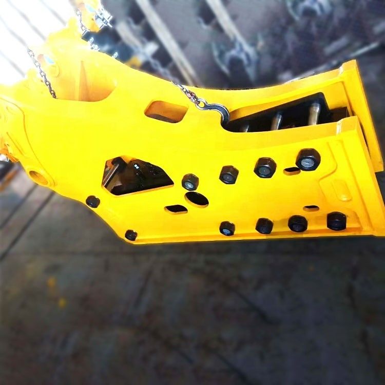 ขายปลีก กว้าง68 100 140 185mm Excavator ความถี่สูง คอนกรีตสั่นสะเทือนหิน เครื่องบดน้ํายาง Jack Hamm