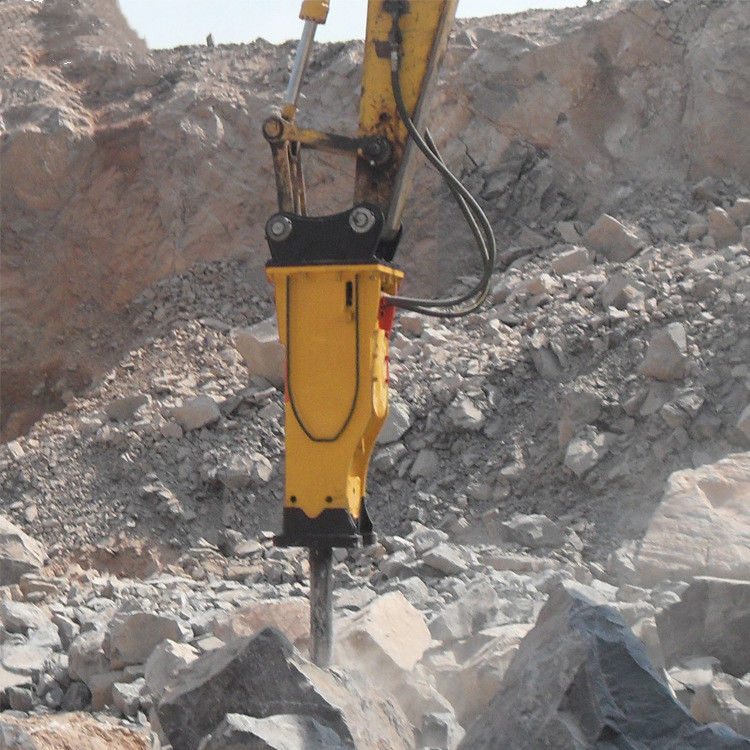 อาคารขุดดิน คอนกรีต ถล่มหิน มือถือพังถล่ม Drillbit Hyundai มือถือไฮดรอลิก