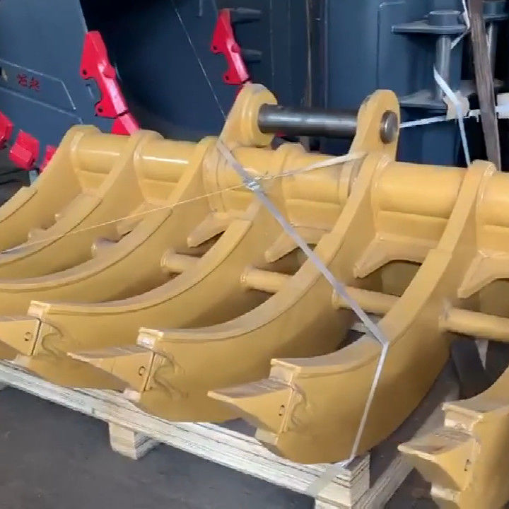 ปรับแต่ง Excavator Rake Bucket หัน Rake Bucket สําหรับรุ่นใด ๆ ของเครื่องขุด