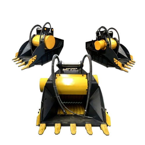Excavator เครื่องบดคอนกรีต เครื่องบดถัง เครื่องบดปากไฮดรอลิก เครื่องบดถัง เครื่องบดถัง