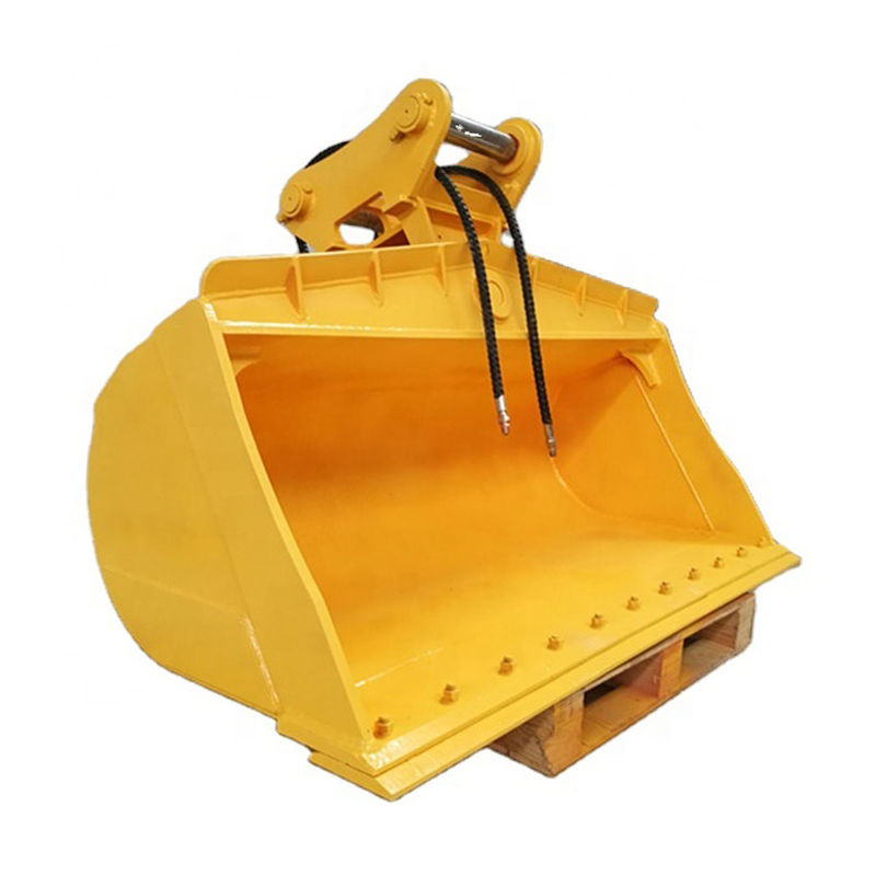 อะไหล่ excavator ที่กําหนดเอง Dh220 Tilt Bucket Dh250 Mud Bucket สําหรับ excavator