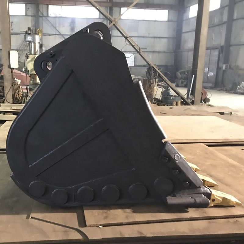 Excavator หนักงานหินขุดถัง Q355B สําหรับ 20T - 100T Excavator Backhoe