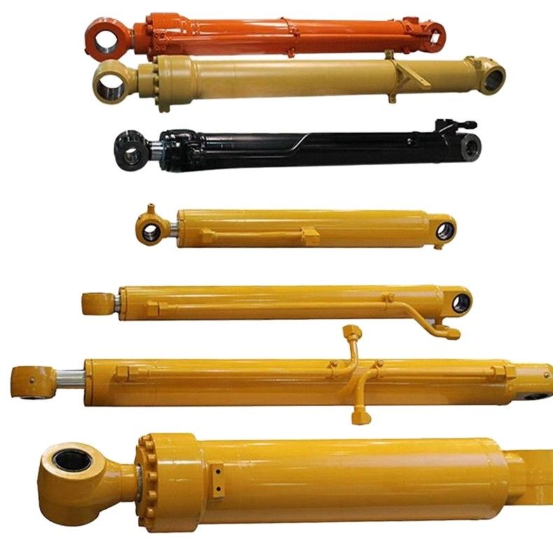 PC200 PC300 PC400 PC600 Excavator Boom Stick Boom Arm Bucket ไฮดรอลิก ไซลินเดอร์น้ํามัน