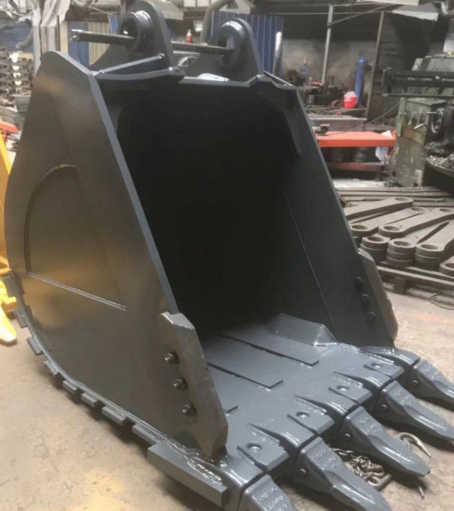 Excavator หนักงานหินขุดถัง Q355B สําหรับ 20T - 100T Excavator Backhoe