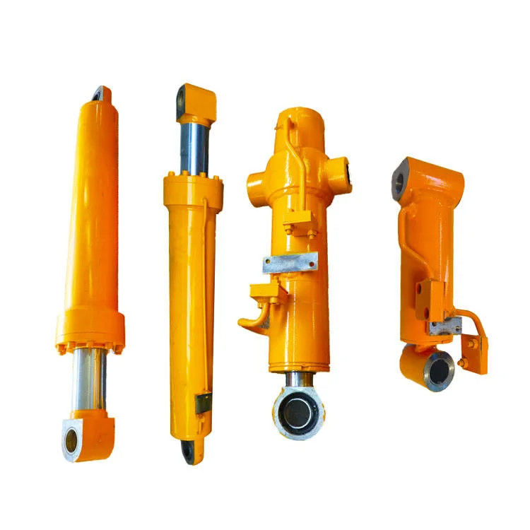 ไฮดรอลิก Excavator Boom Cylinder Arm Cylinder Bucket Cylinder ใช้สําหรับ Komatsu Kobelco Excavator เครื่องขุด