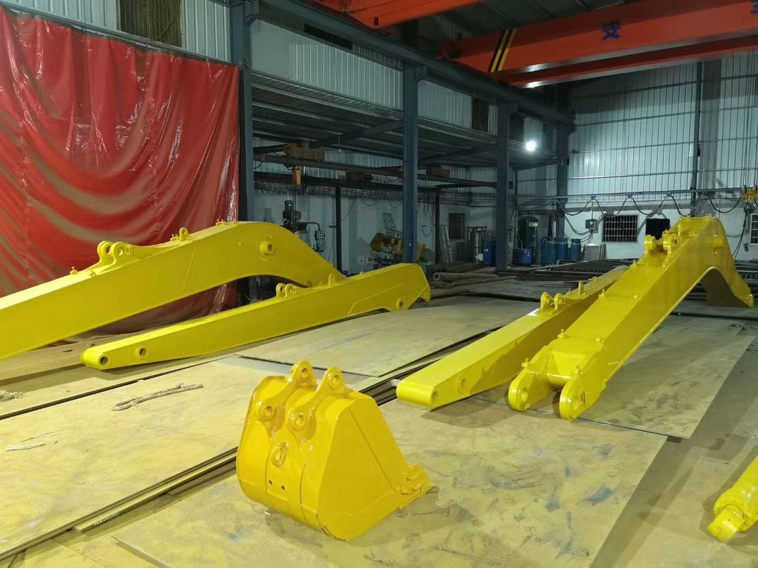 ปรับปรุง Excavator Shake Extension Q690 Q345B Excavator Arm Excavator long boom การขยายขนาดของเครื่องขุด