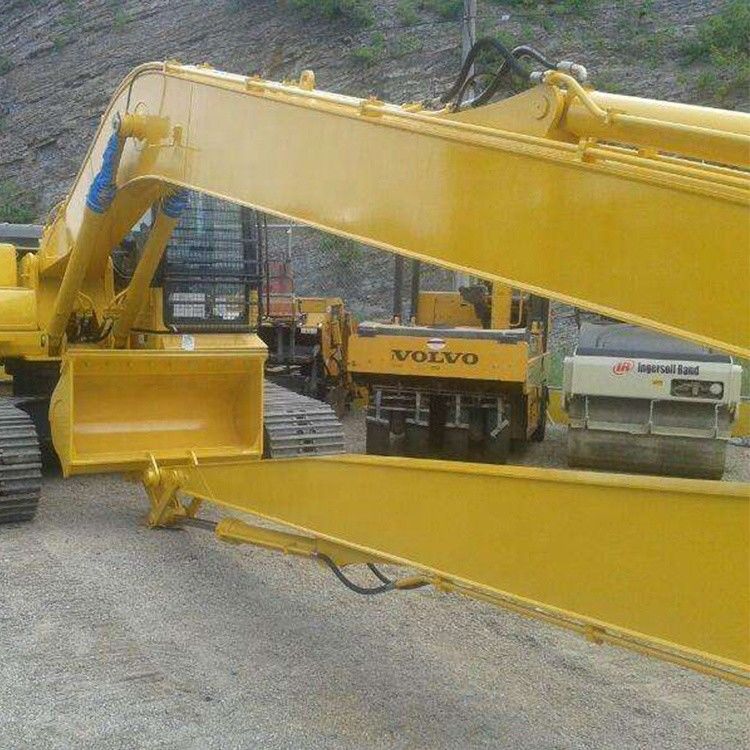 ปรับปรุงขยายบูม Excavator Boom And Stick Q355B ขยายบูมใหญ่ที่ใช้สําหรับการทําลายอาคาร excavator