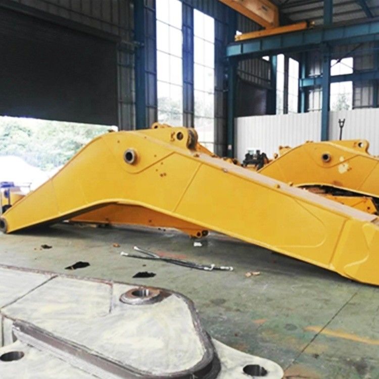ปรับปรุงขยายบูม Excavator Boom And Stick Q355B ขยายบูมใหญ่ที่ใช้สําหรับการทําลายอาคาร excavator