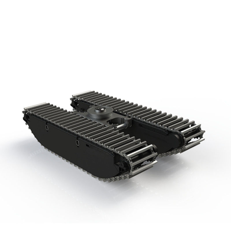 คูทอมิซส์ แอมฟิเบียส สวาท บุ๊กกี้ Excavator Floating Pontoon Q355b ปรับแต่งสําหรับ excavator Sy135
