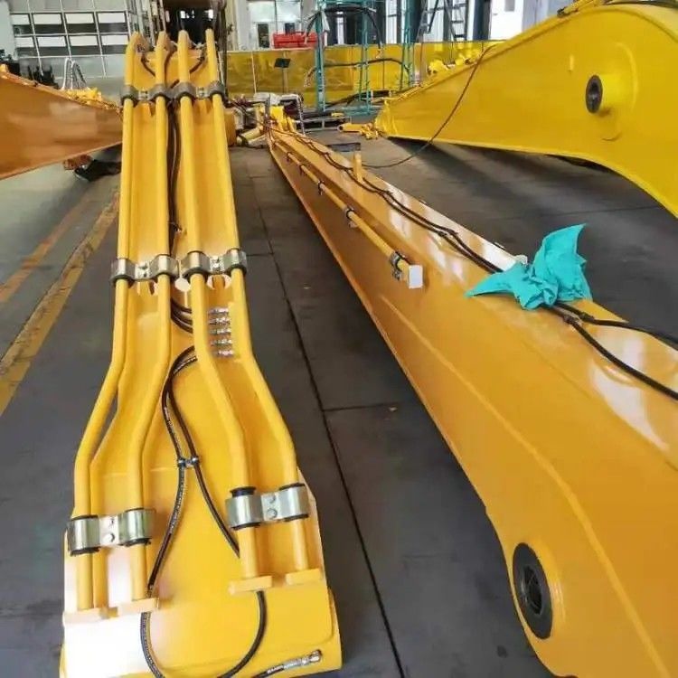 Cusomized Long Reach Boom Tunnel Arm Boom Q355B ใช้สําหรับเครื่องขุด 6-50 ตัน