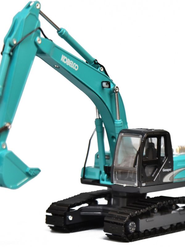 เชนสแตนเลส SK200 เครื่องขุด โมเดล KOBELCO แบบจําลองแท้เหล็กสับสนธิ การตกแต่งรถยนต์