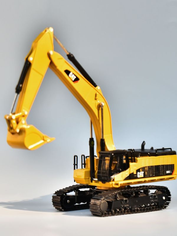 คาร์เตอร์ CAT385C รุ่น excavator โลหะสลักดินวิศวกรรมดินเดิมจําลองเครื่องประดับรถมือ