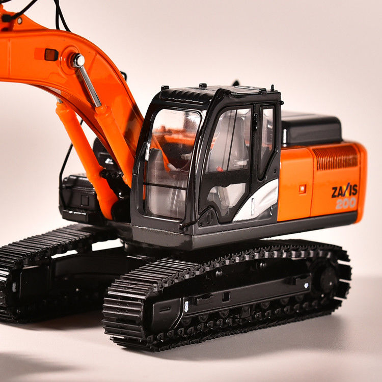 ฮิตาชิ ZAX200 Excavator Diecast รุ่น 1/50 ขนาดรวม เครื่องประดับก่อสร้าง ของขวัญ