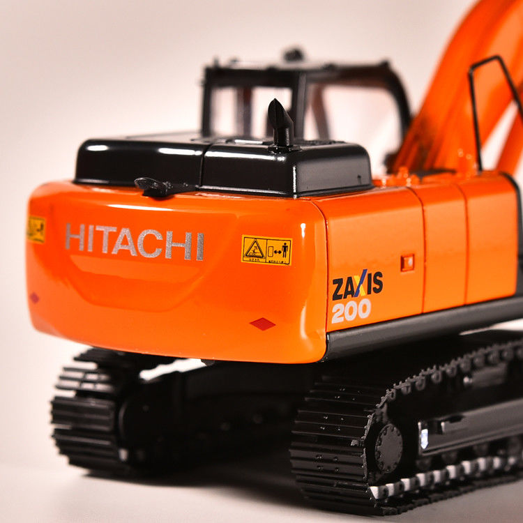 ฮิตาชิ ZAX200 Excavator Diecast รุ่น 1/50 ขนาดรวม เครื่องประดับก่อสร้าง ของขวัญ