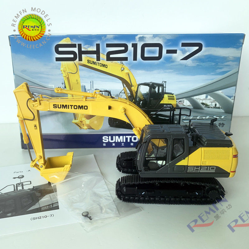 Sumitomo SH210-7 Excavator Alloy Diecast Model 1 50 Scale รถก่อสร้างสะสม