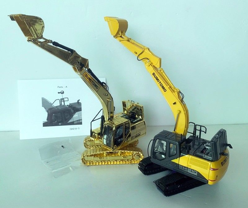 Sumitomo SH210-7 Excavator Alloy Diecast Model 1 50 Scale รถก่อสร้างสะสม