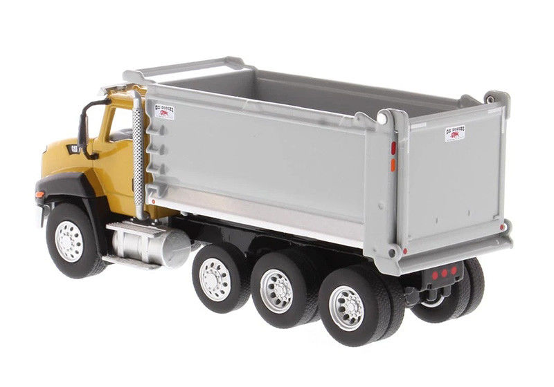 รายละเอียดสูง 1 64 Scale CAT CT660 รถบรรทุกขยะ