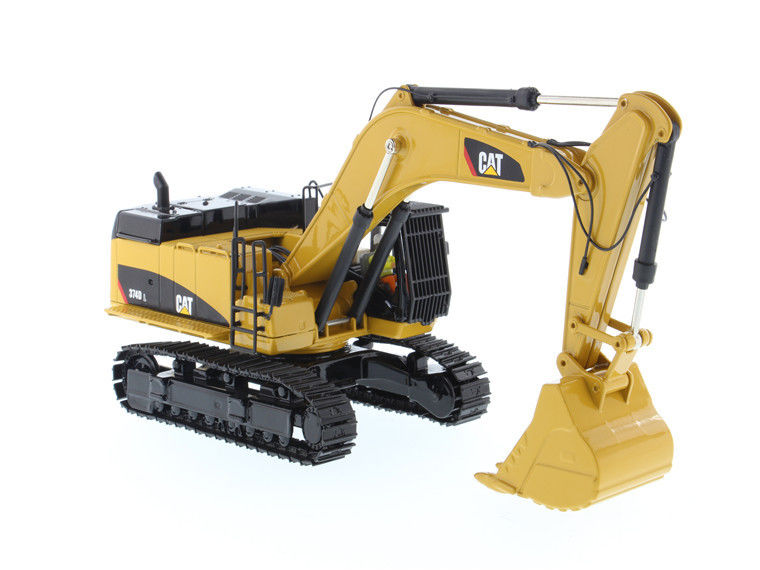 DM CAT 374D L Excavator 1/50 Scale Alloy Diecast Model ของเล่นสะสม 85274