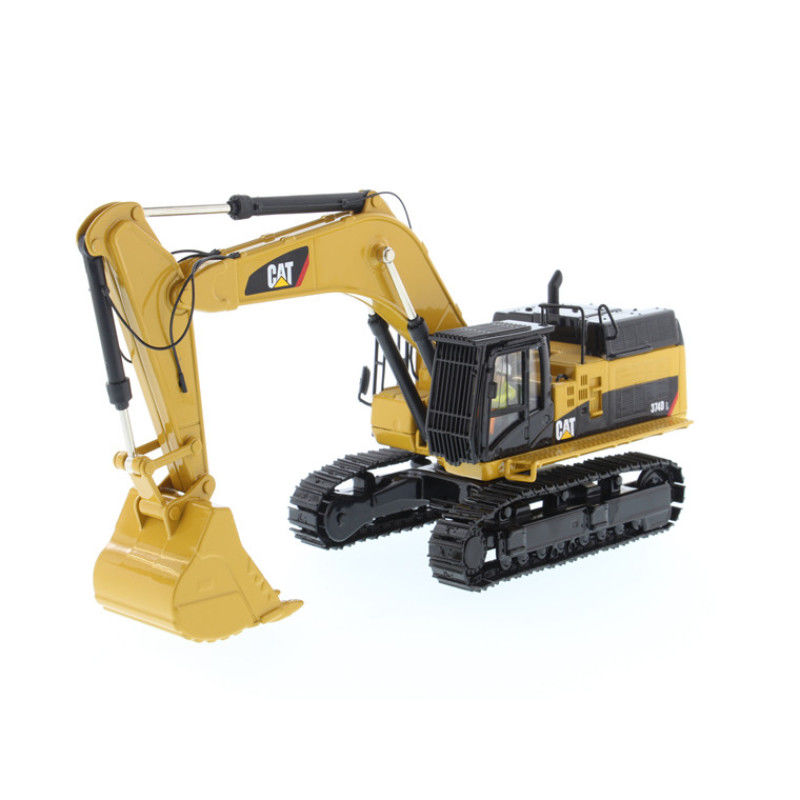 DM CAT 374D L Excavator 1/50 Scale Alloy Diecast Model ของเล่นสะสม 85274