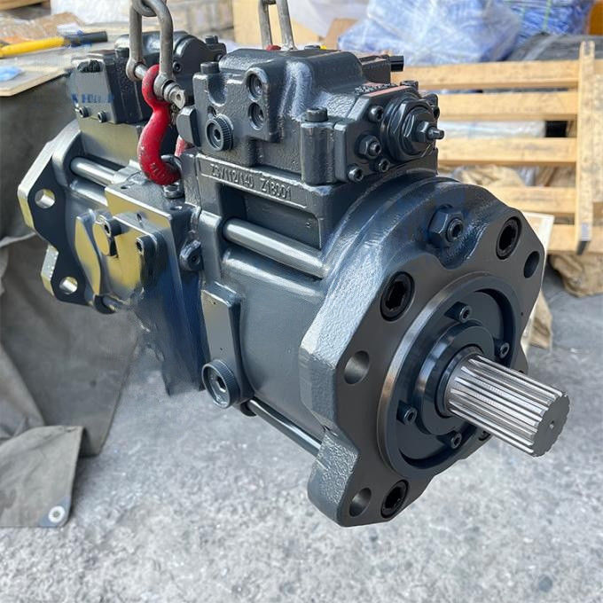 K3V112DTP-9N62 ปั๊มไฮดรอลิก สําหรับ Hyundai R215-9T R225-9T R275-9T การออกแบบหลุมใหญ่