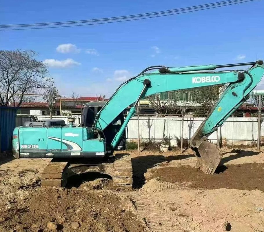 ใช้ Kobelco SK200-8 เครื่องขุดไฮดรอลิก Crawler ขาย - น่าเชื่อถือและมีประสิทธิภาพ