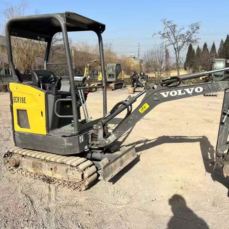 เครื่องขุด Volvo EC18 มินิ มือสอง 2020 920Hrs ฝรั่งเศส นําเข้า