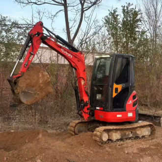ใช้ VIO35 Mini Excavator 3.5 ตัน นาฬิกาบริการเต็มประวัติศาสตร์ประโยชน์
